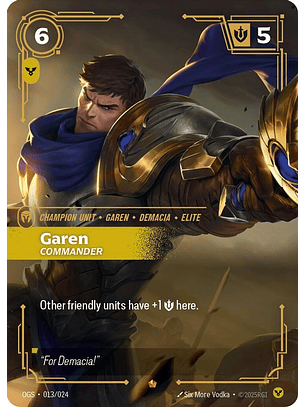 013/024 Epic Garen - Commander
