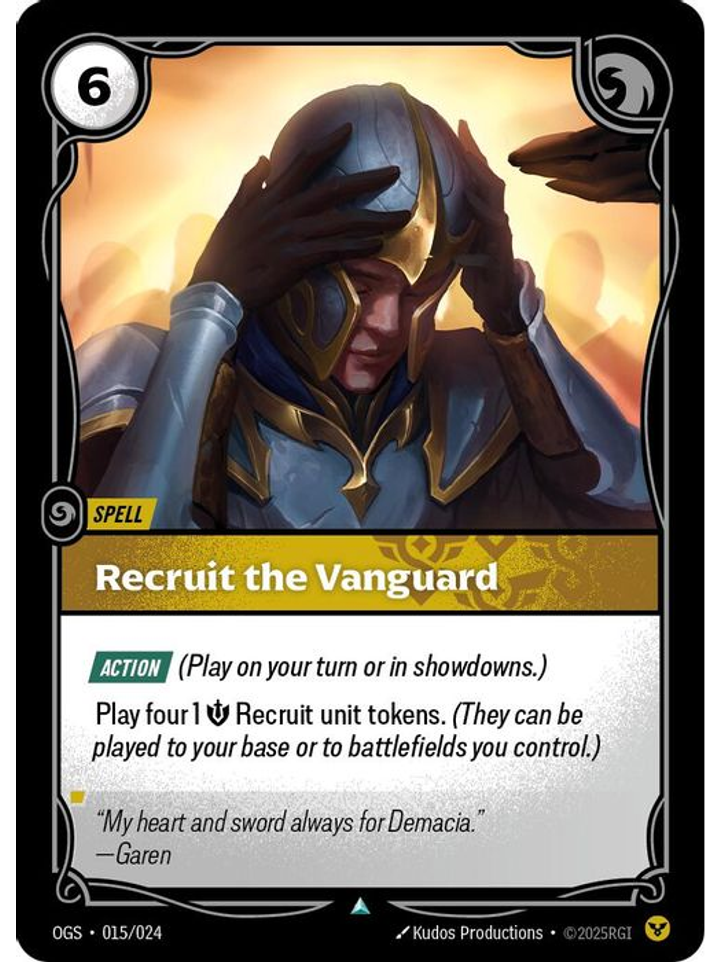 015/024 U Recruit the Vanguard 1