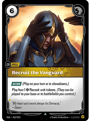 015/024 U Recruit the Vanguard