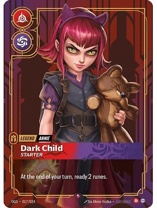 017/024 R Annie - Dark Child (Starter)