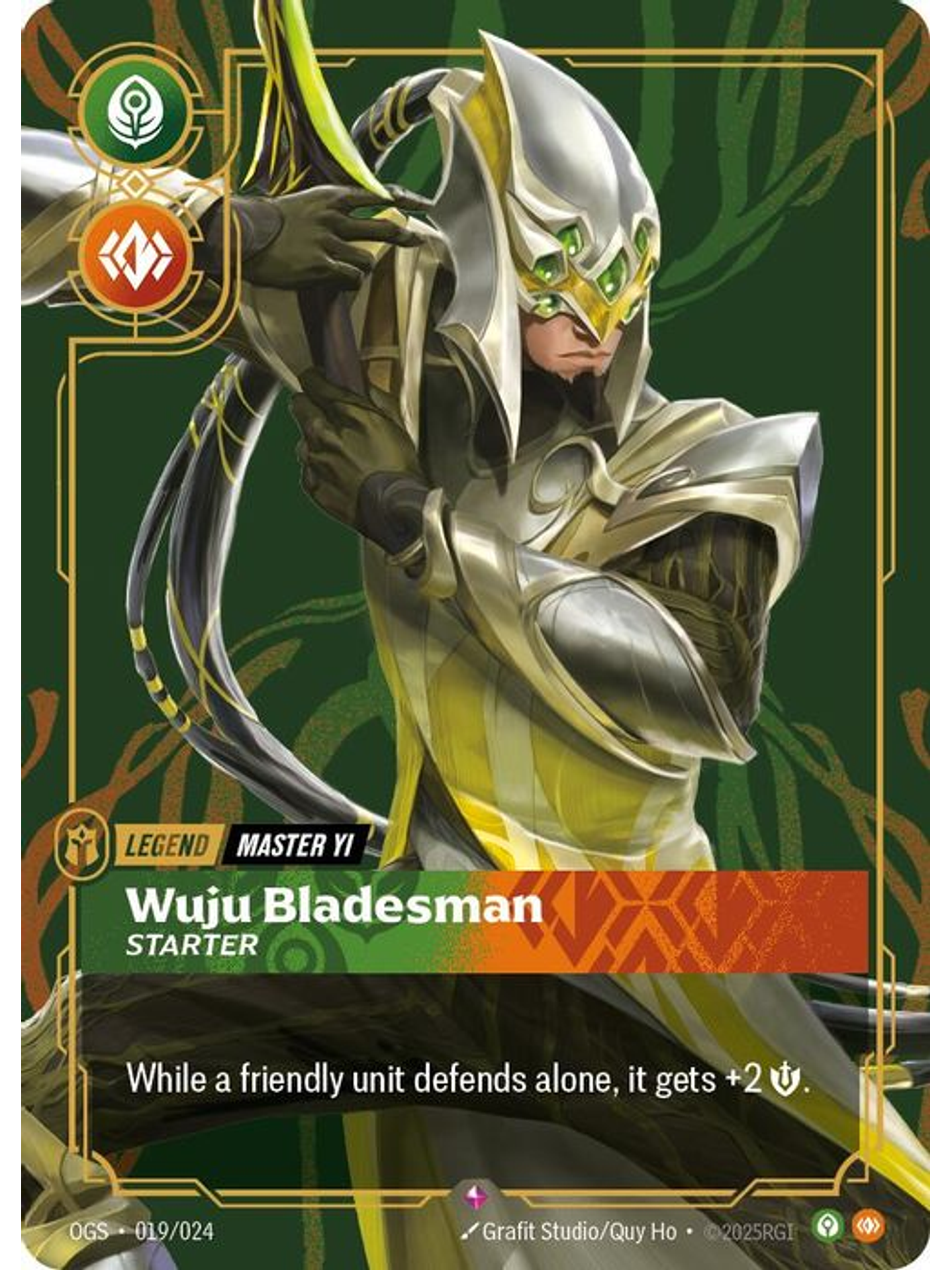019/024 R Master Yi - Wuju Bladesman (Starter) 1