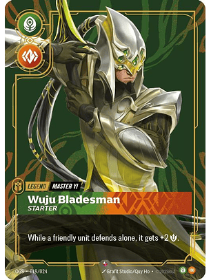 019/024 R Master Yi - Wuju Bladesman (Starter)