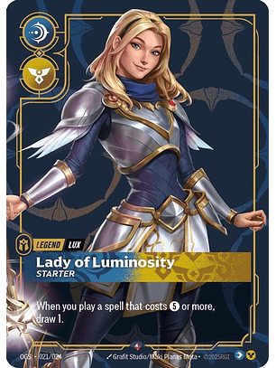 021/024 R Lux - Lady of Luminosity (Starter)