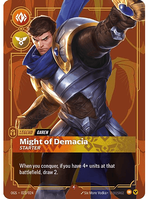023/024 R Garen - Might of Demacia (Starter)