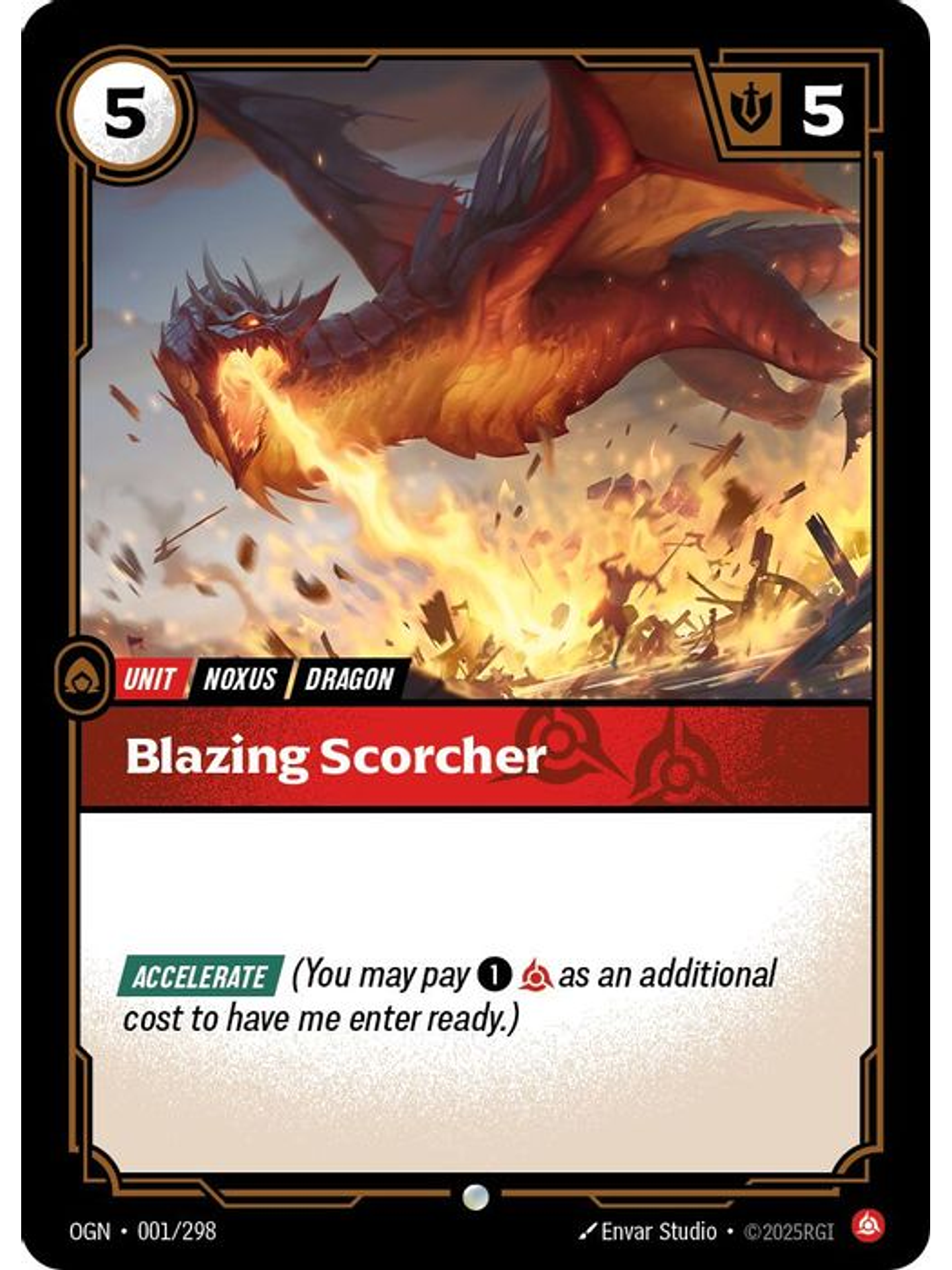 001/298 C Blazing Scorcher 1