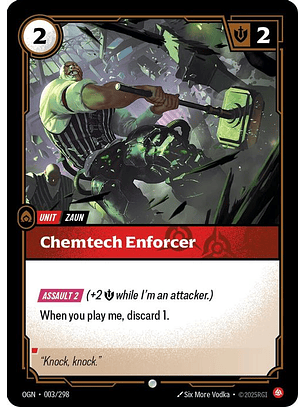 003/298 C hemtech Enforcer