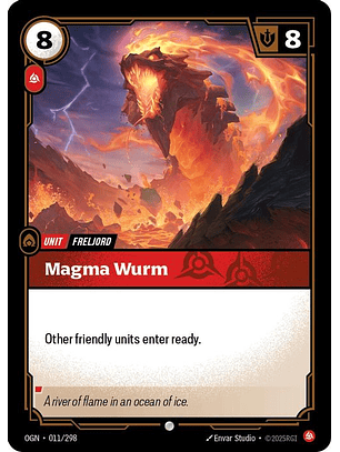 011/298 C Magma Wurm