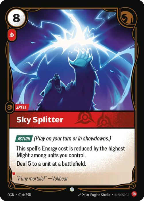 014/298 C Sky Splitter