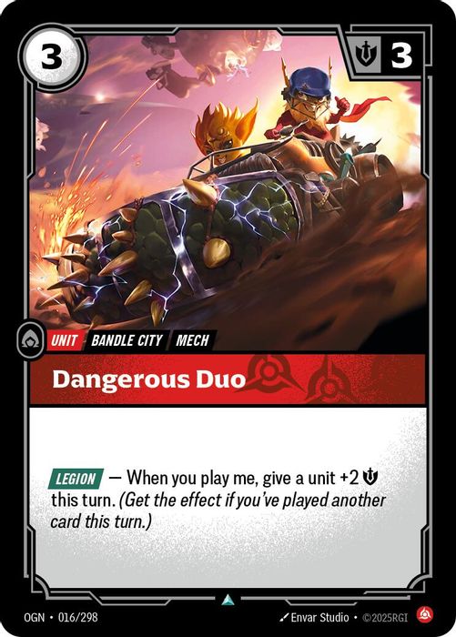 Dangerous Duo - 016/298 - Uncommon (Inglés NM)