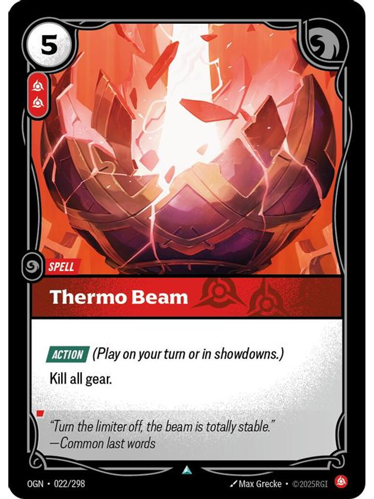 022/298 U Thermo Beam 1