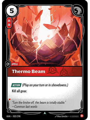 022/298 U Thermo Beam