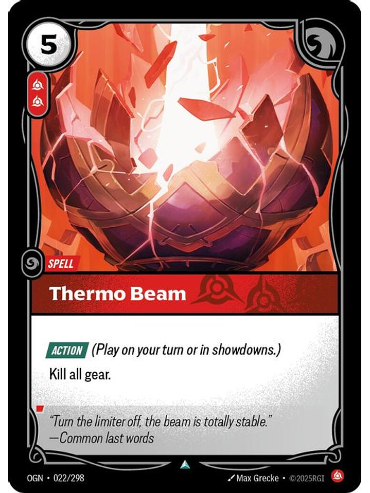 022/298 U Thermo Beam 1