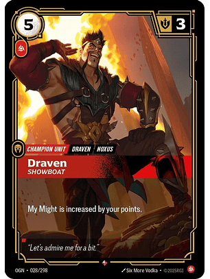 028/298 R Draven - Showboat