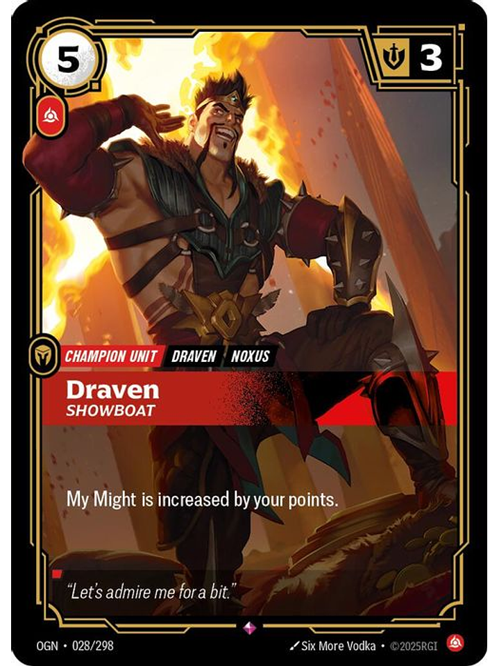 028/298 R Draven - Showboat 1