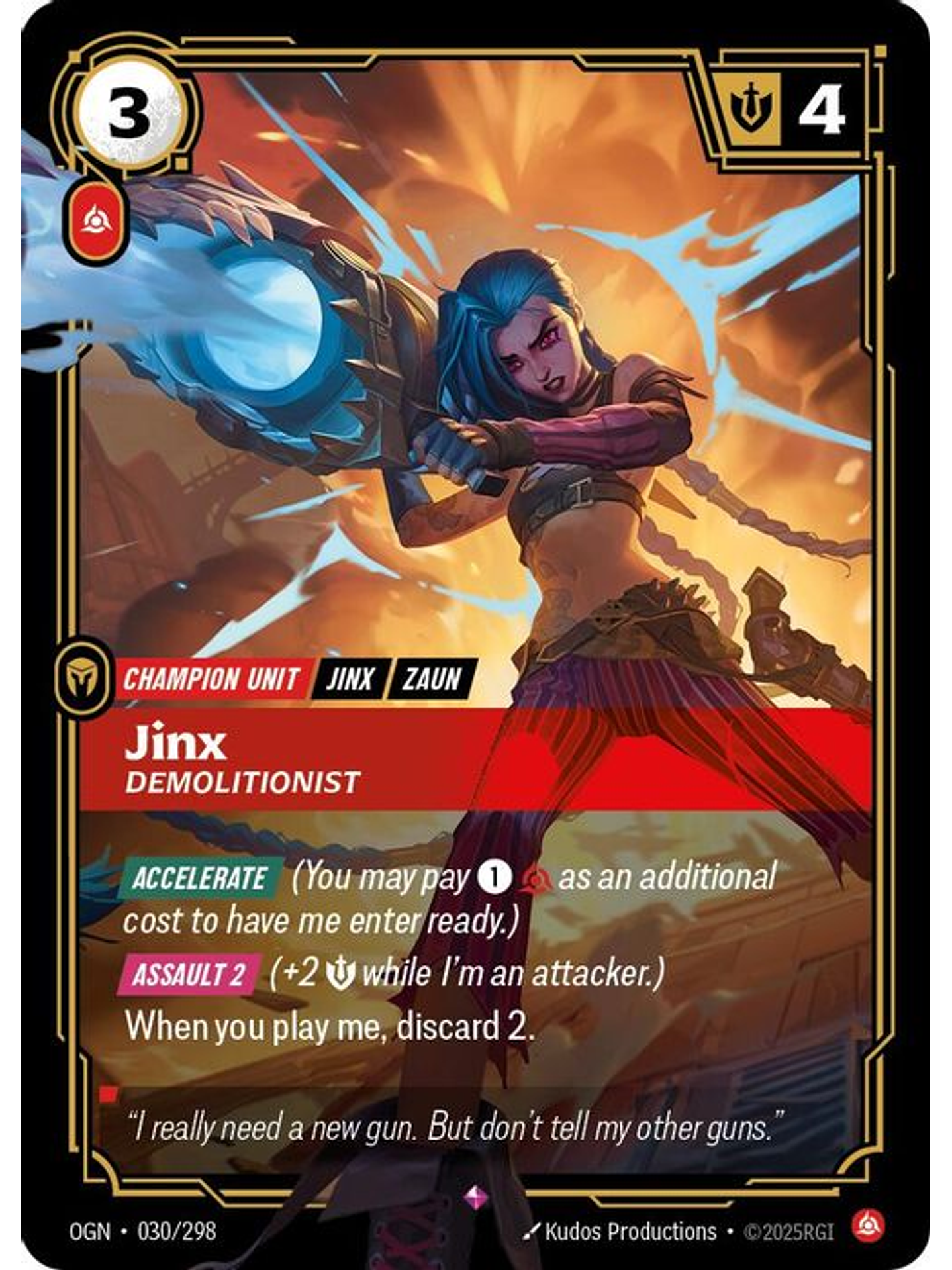030/298 R Jinx - Demolitionist 1