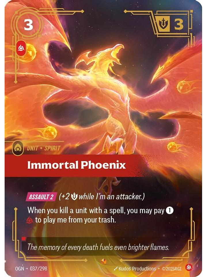 037/298 Epic Immortal Phoenix 1