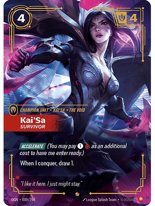 039/298 Epic Kai'Sa - Survivor