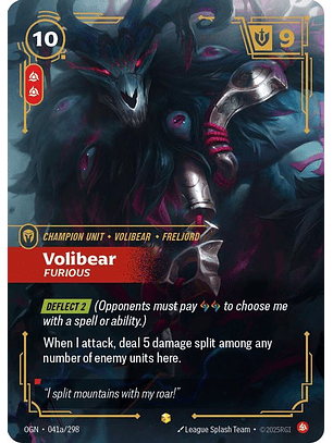 041a/298 (Alternate Art) Volibear - Furious