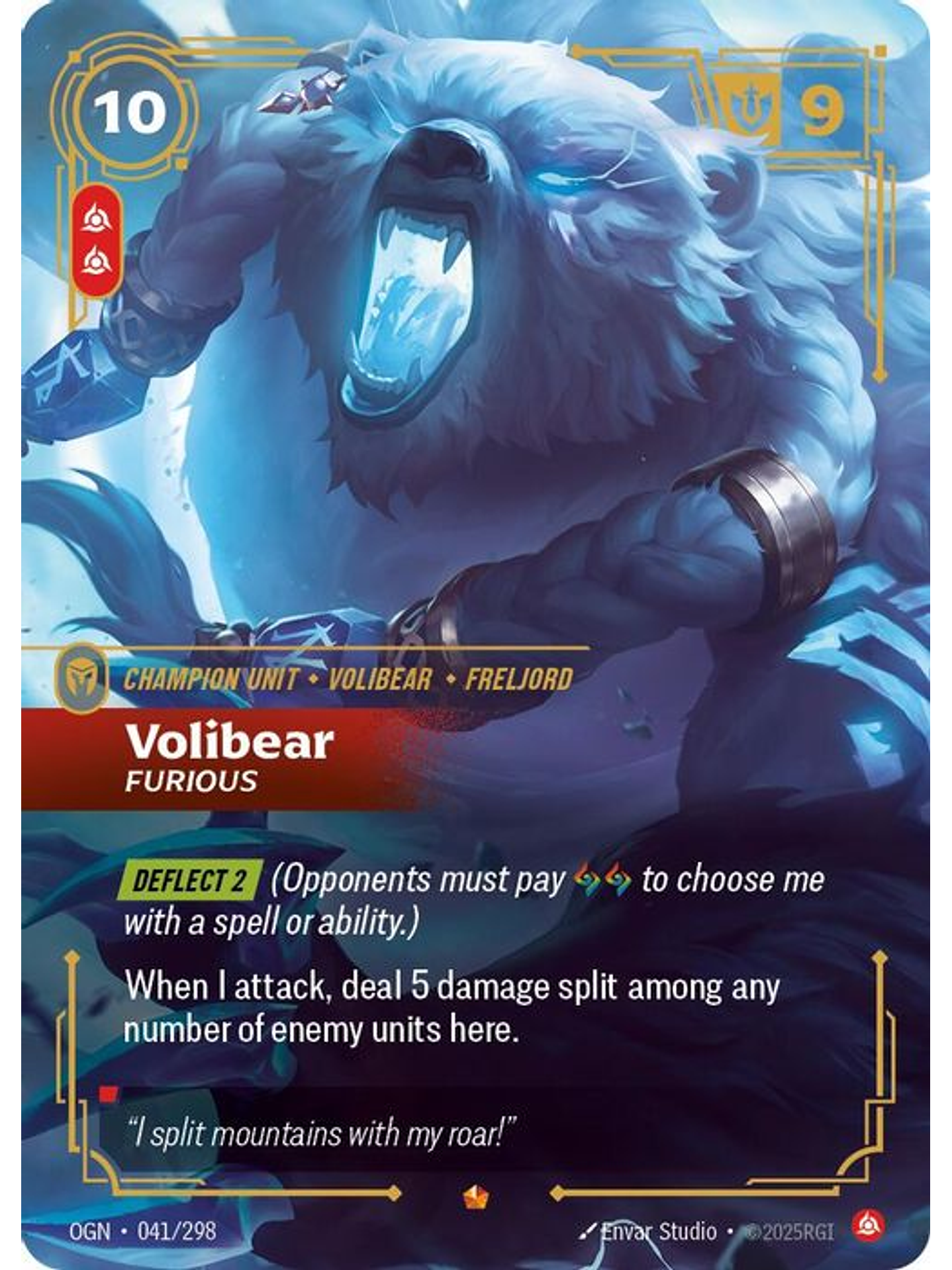 041/298 Epic Volibear - Furious 1