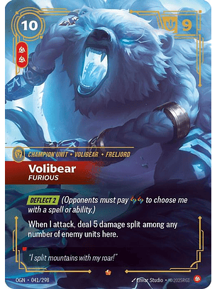 041/298 Epic Volibear - Furious