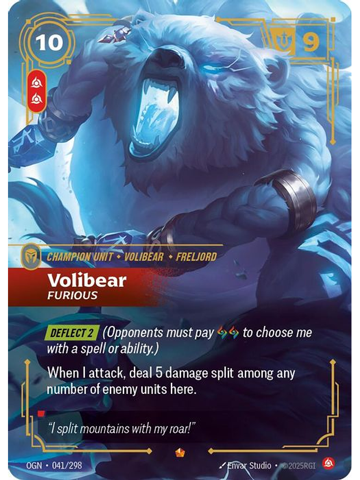 041/298 Epic Volibear - Furious 1
