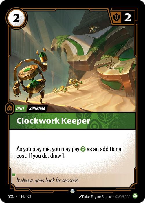 044/298 C Clockwork Keeper