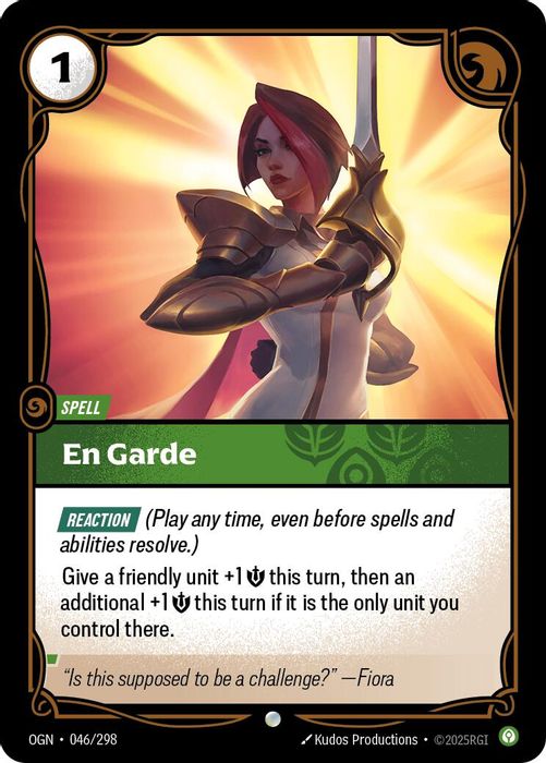 046/298 C En Garde