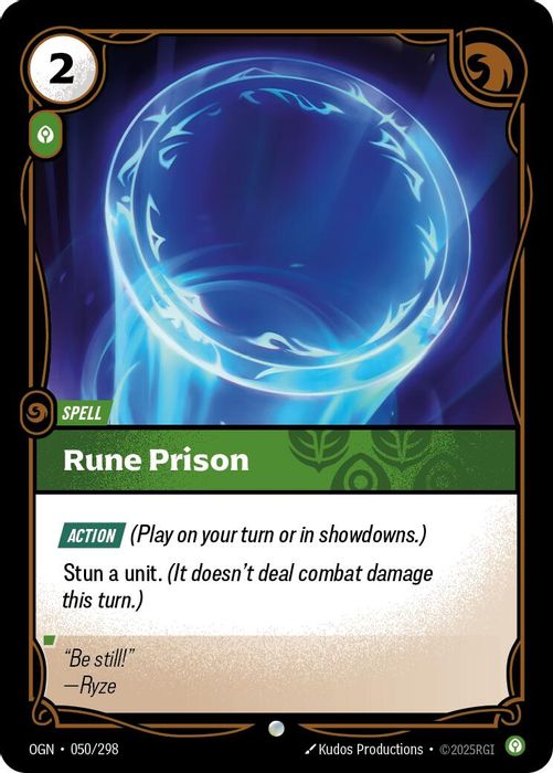 Rune Prison - 050/298 - Common (Inglés Foil NM)