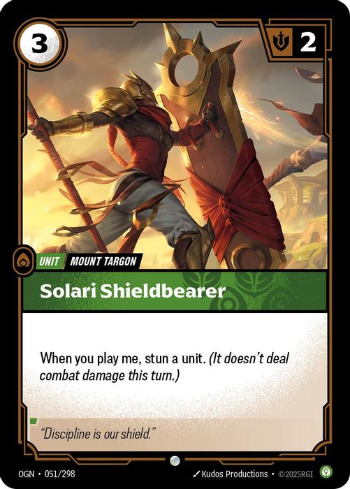 051/298 C Solari Shieldbearer