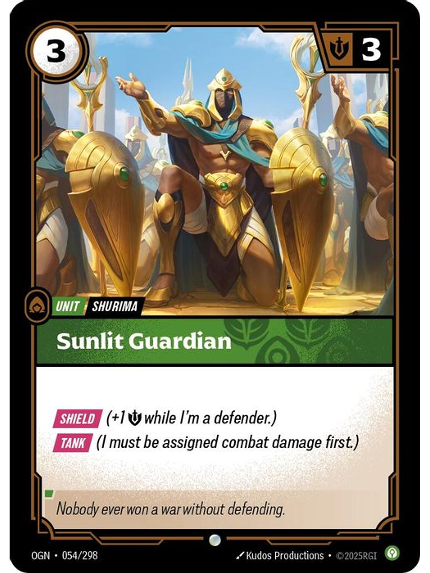 054/298 C Sunlit Guardian 1