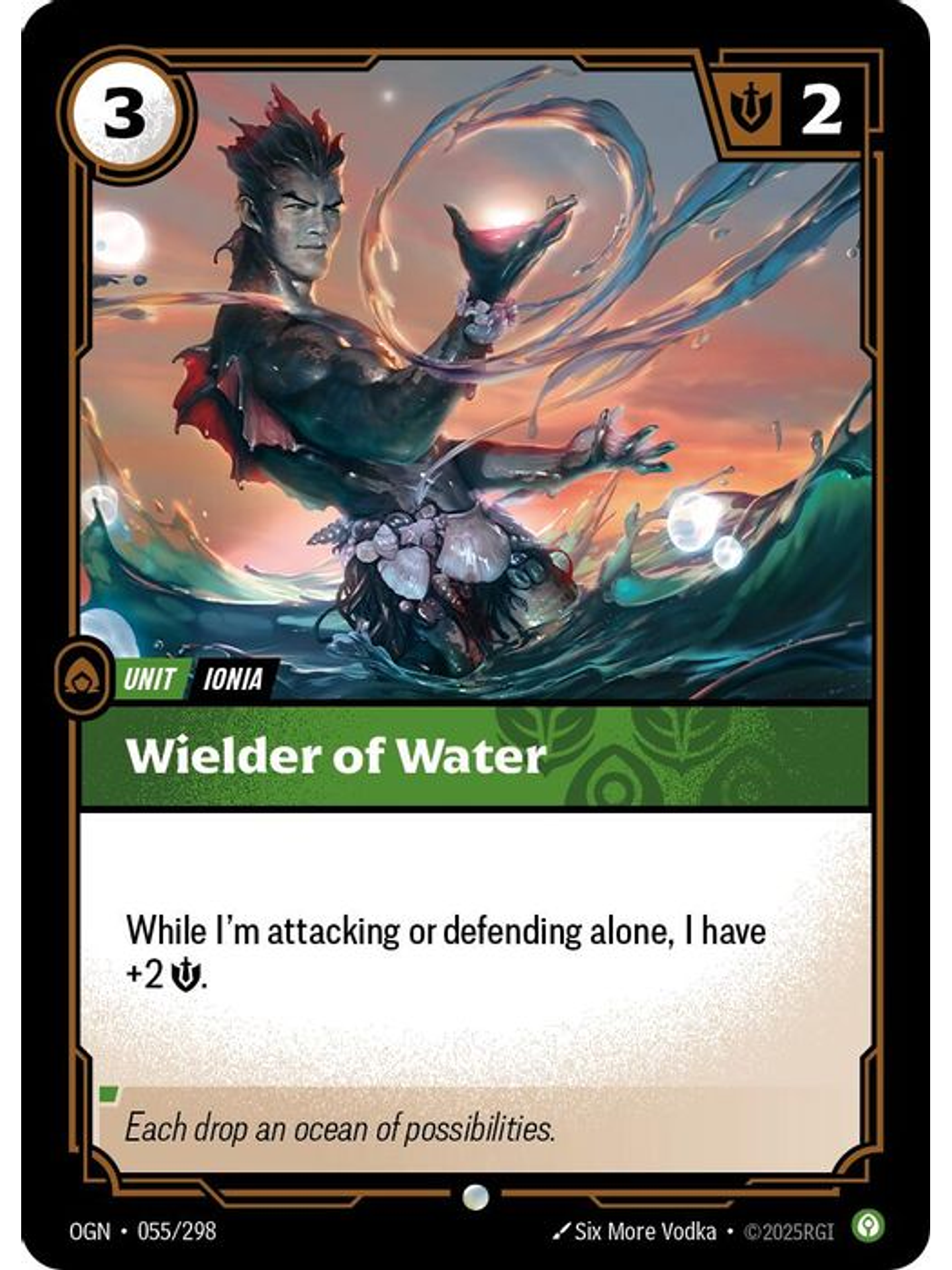 055/298 C Wielder of Water 1