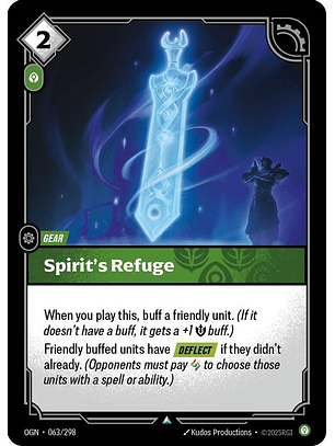 063/298 U Spirit's Refuge