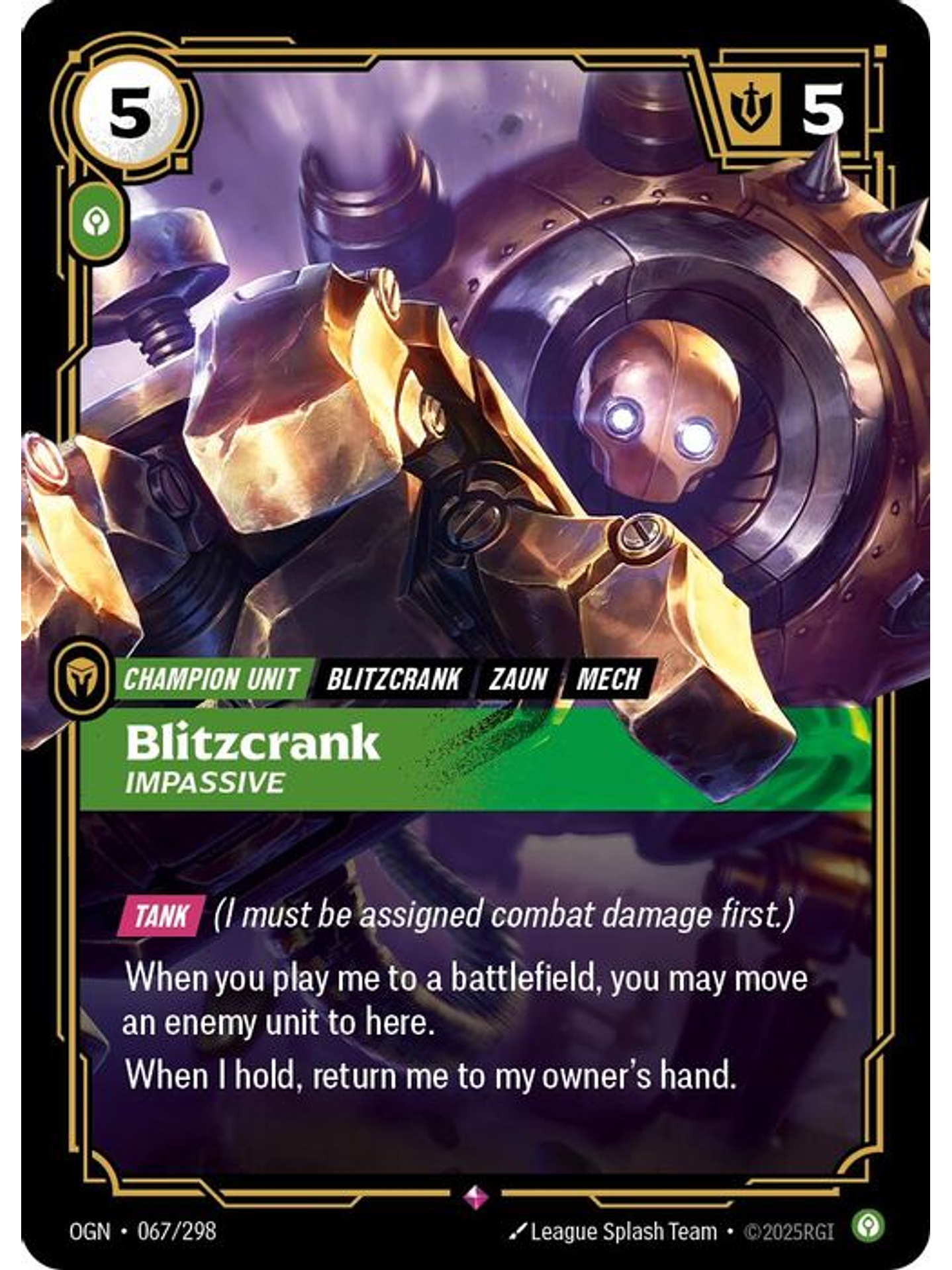 067/298 R Blitzcrank - Impassive 1