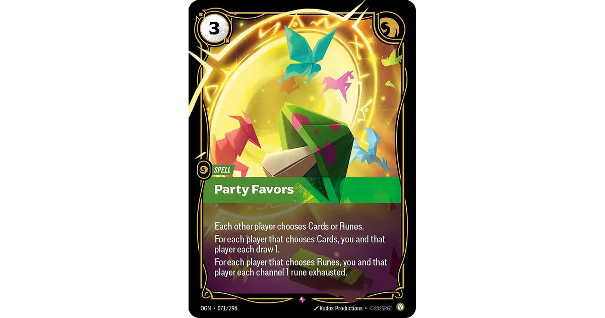 071/298 R Party Favors