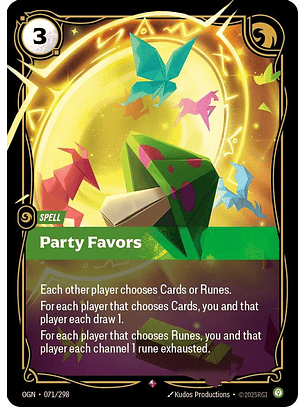 071/298 R Party Favors