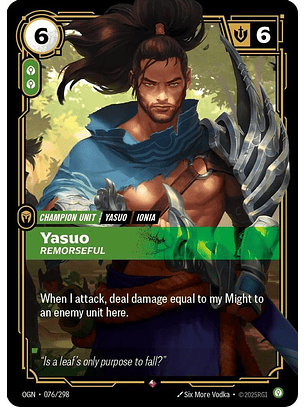076/298 R Yasuo - Remorseful