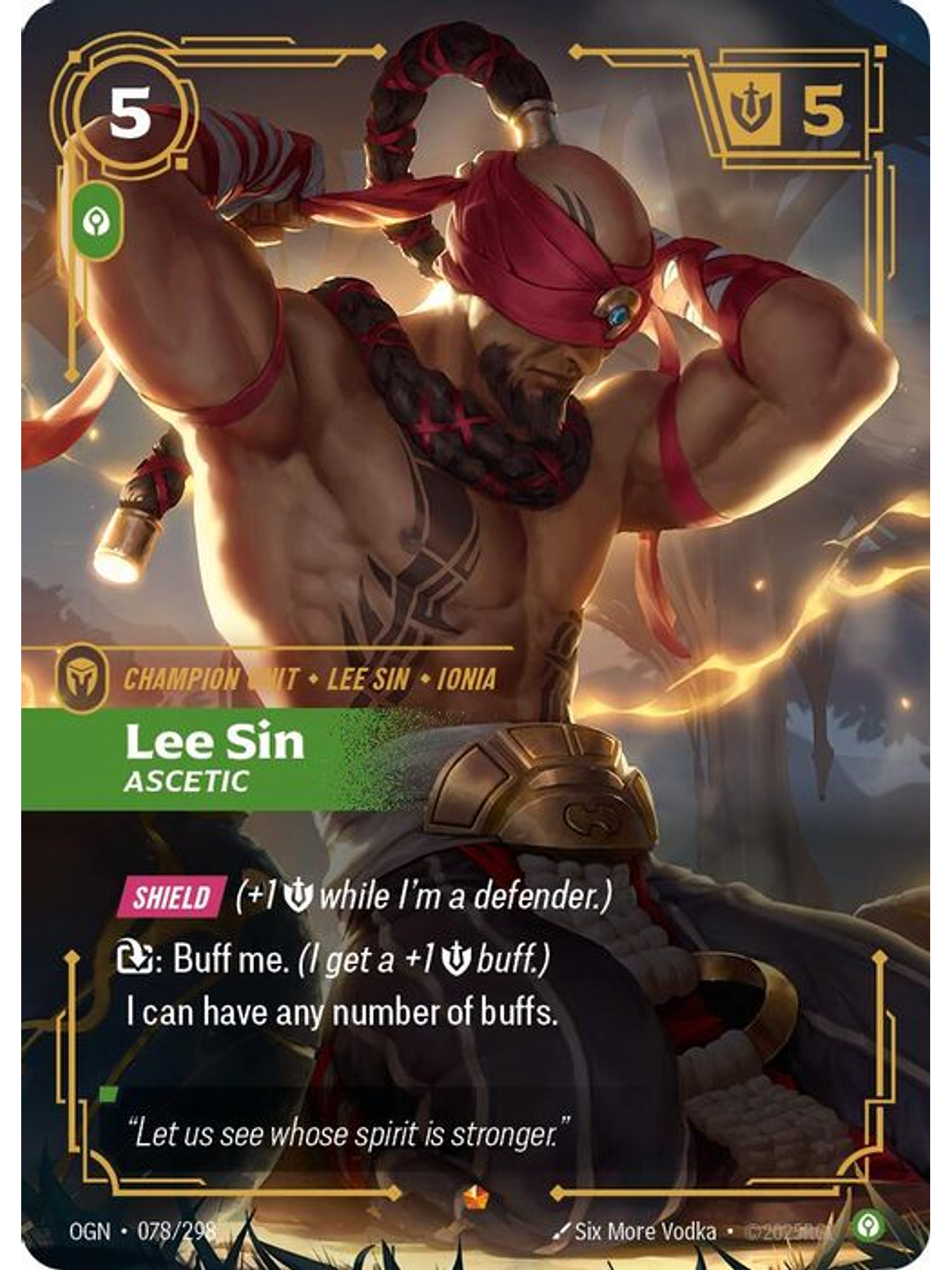 078/298 Epic Lee Sin - Ascetic 1
