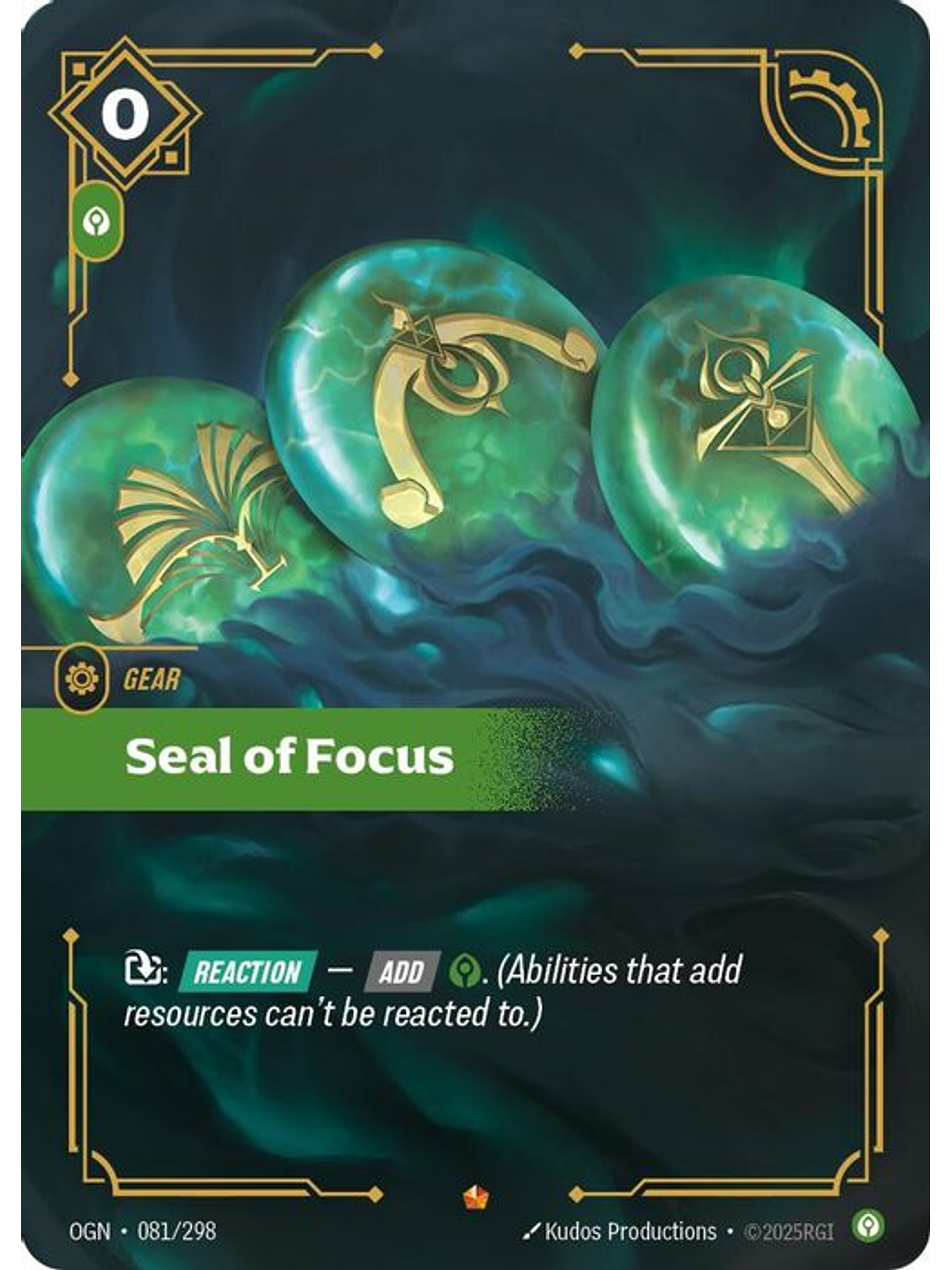 081/298 Epic Seal of Focus 1