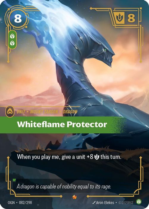 Whiteflame Protector - 082/298 - Epic (Inglés Foil NM)