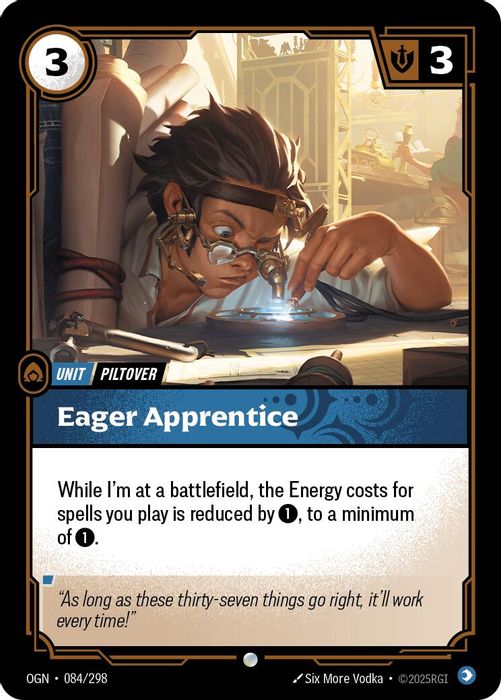 084/298 C Eager Apprentice