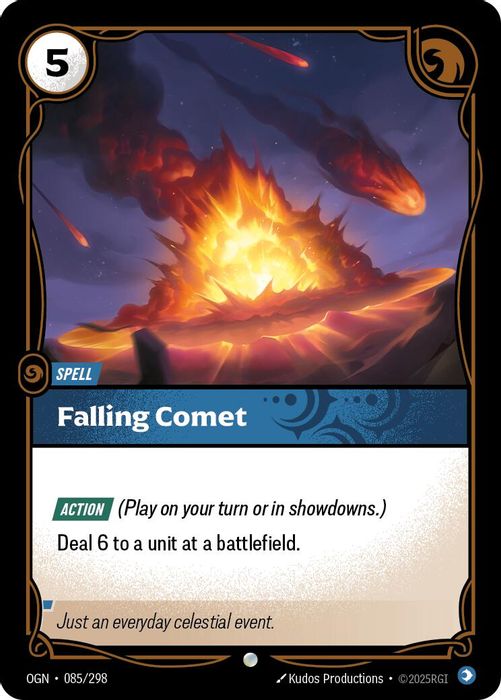 085/298 C Falling Comet