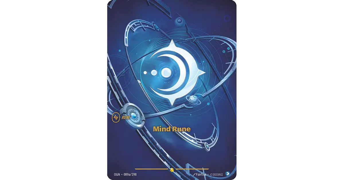 089a/298 (Alternate Art) Mind Rune
