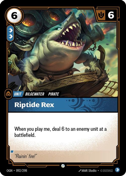 092/298 C Riptide Rex