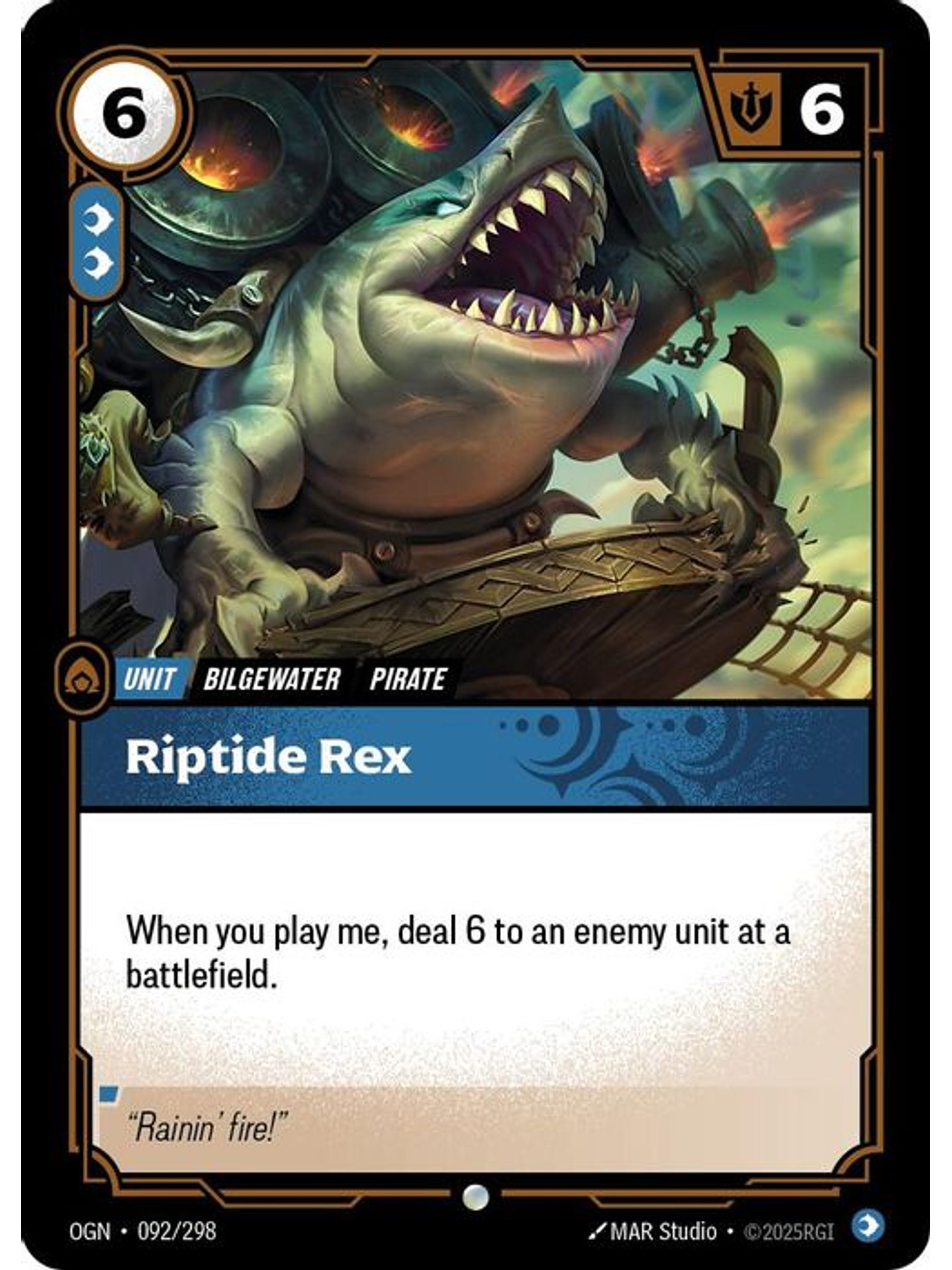 092/298 C Riptide Rex 1