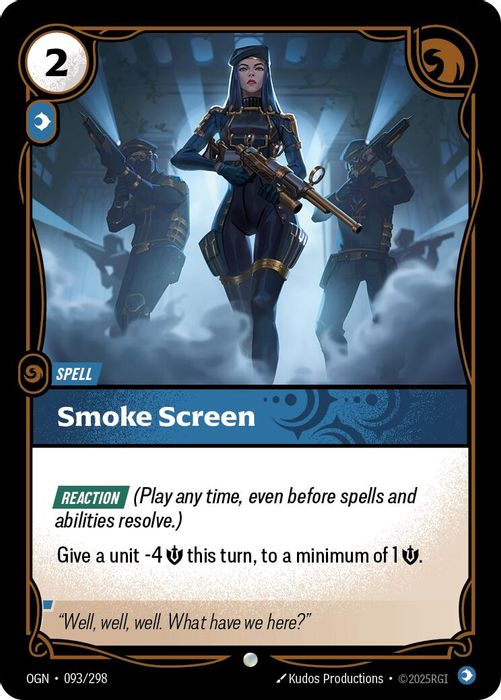 Smoke Screen - 093/298 - Common (Inglés NM)