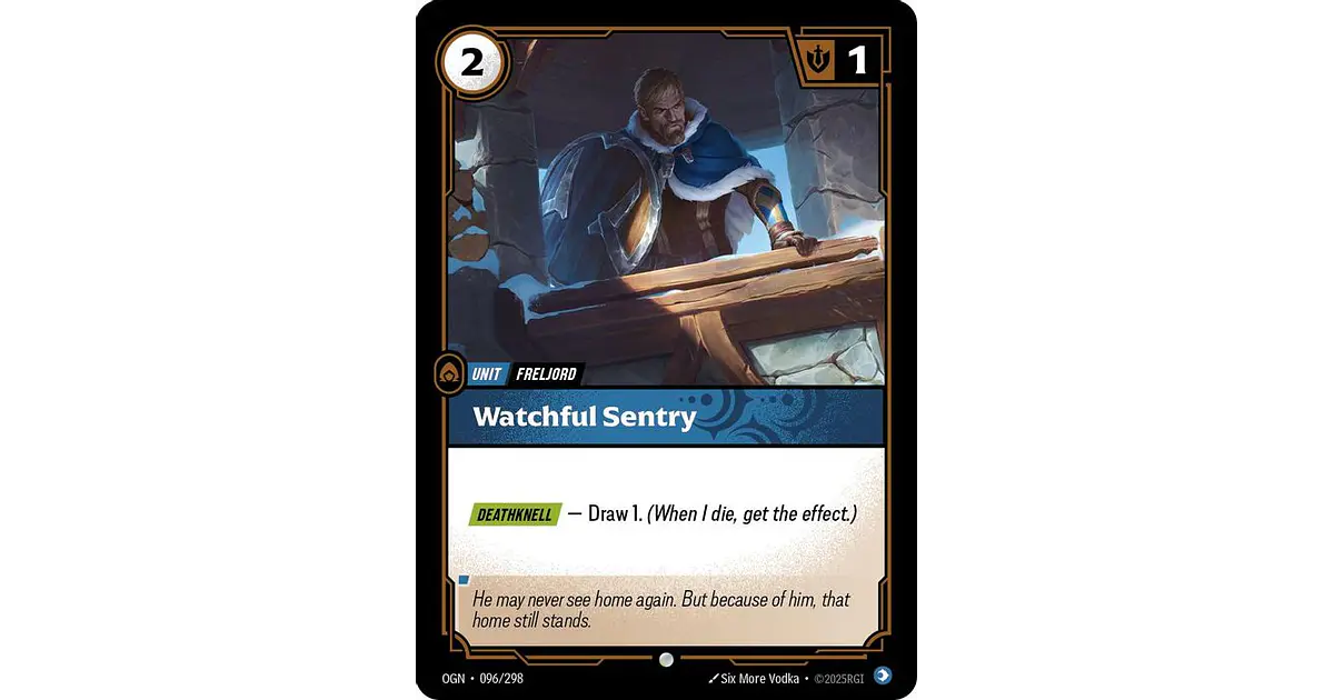 096/298 C Watchful Sentry