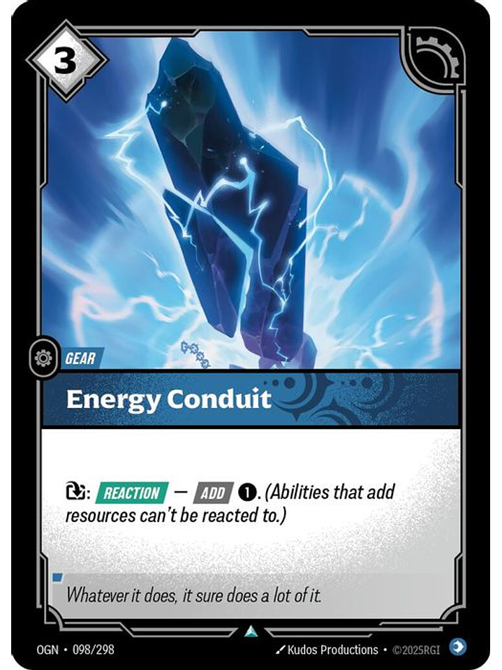 098/298 U Energy Conduit 1