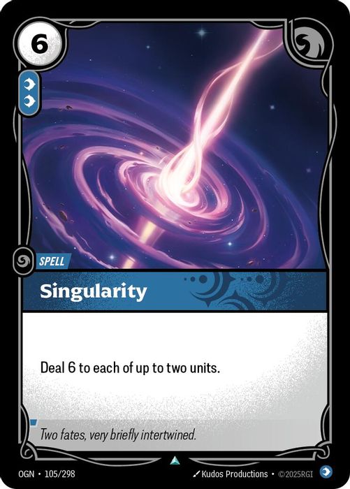105/298 U Singularity