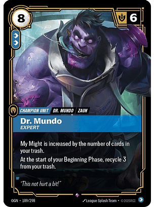 109/298 R Dr. Mundo - Expert