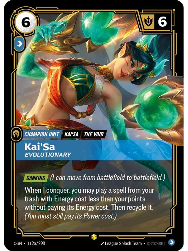 112a/298 (Alternate Art) Kai'Sa - Evolutionary 1